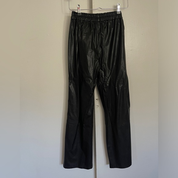 Brand New with Tags KAOS super soft faux leather pants with elastic waistband - Picture 5 of 6